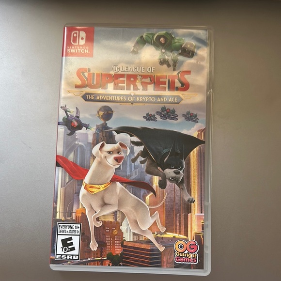 Nintendo switch DC League of Superpets - Adventures of Krypto and Ace - Picture 1 of 2
